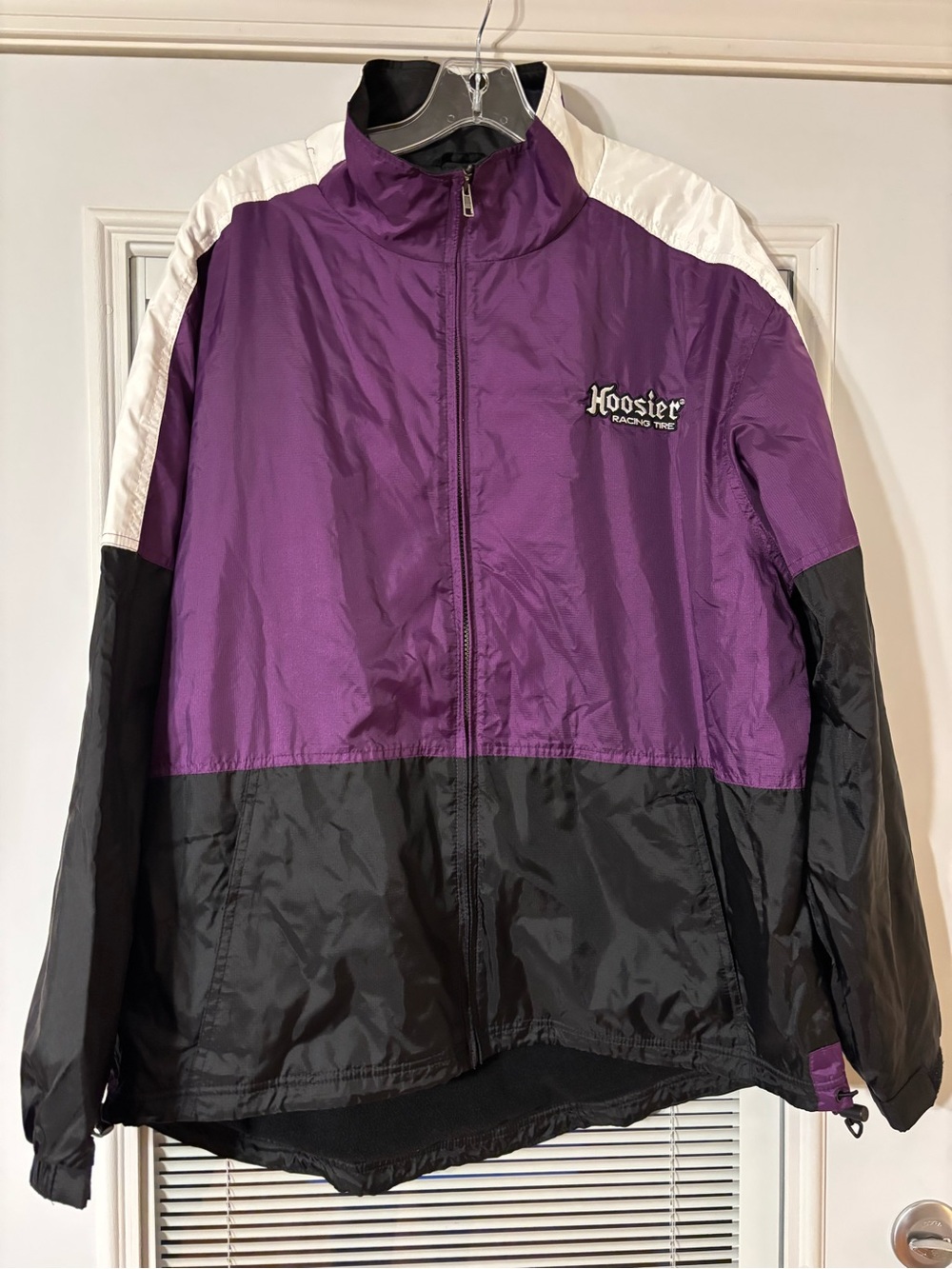 Hoosier Purple & Black Men's Windbreaker Jacket